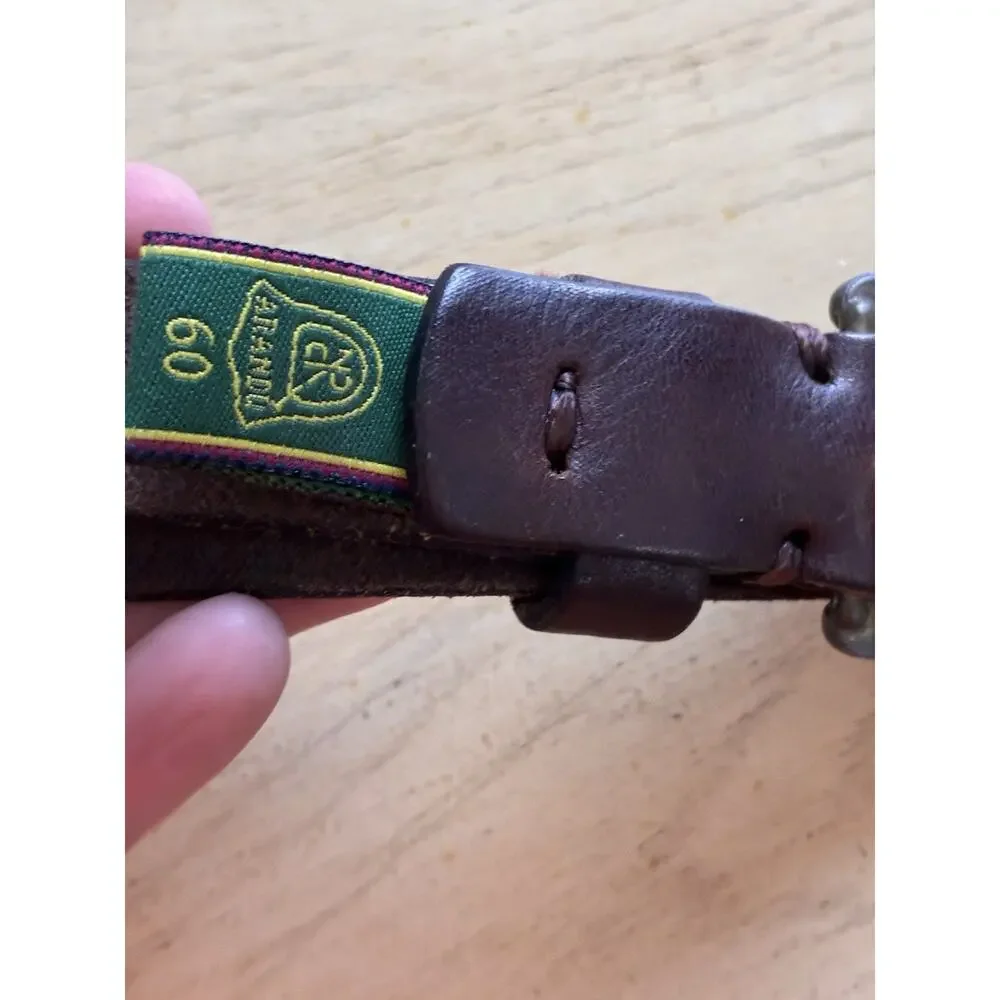 Arandu Argentina Kids Polo Belt Leather Colorful Embroidered Gaucho 60cm 3-4 Yrs